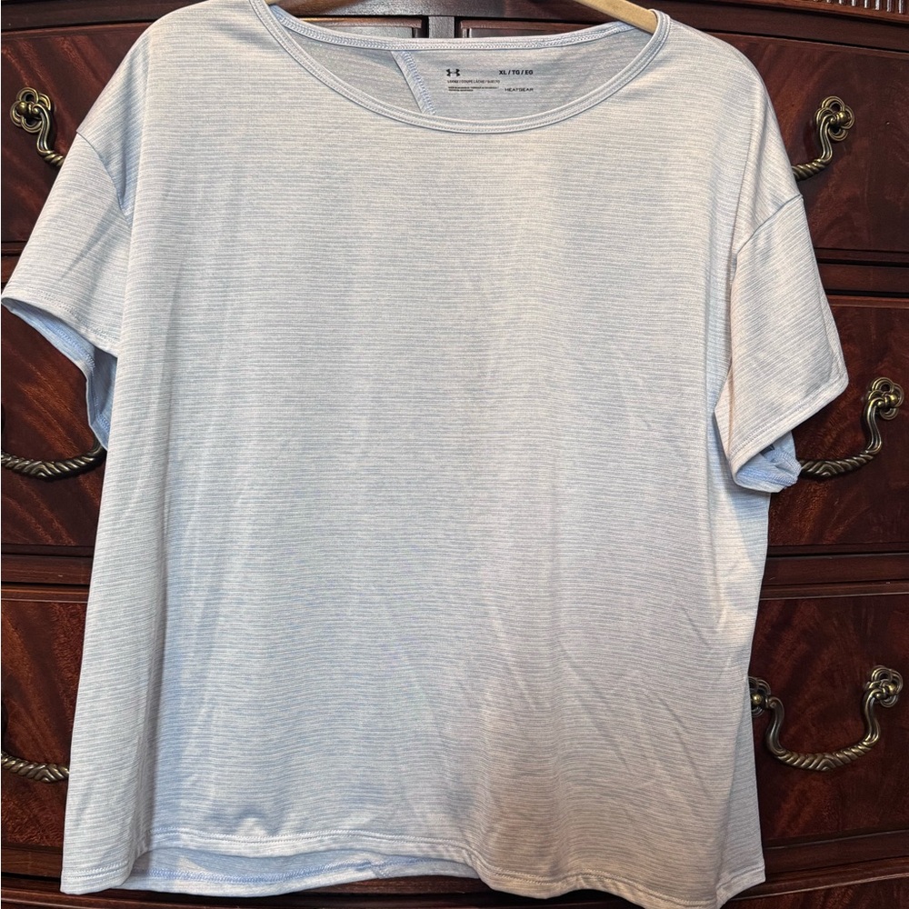 Under Armour Light Blue Performance Shirt